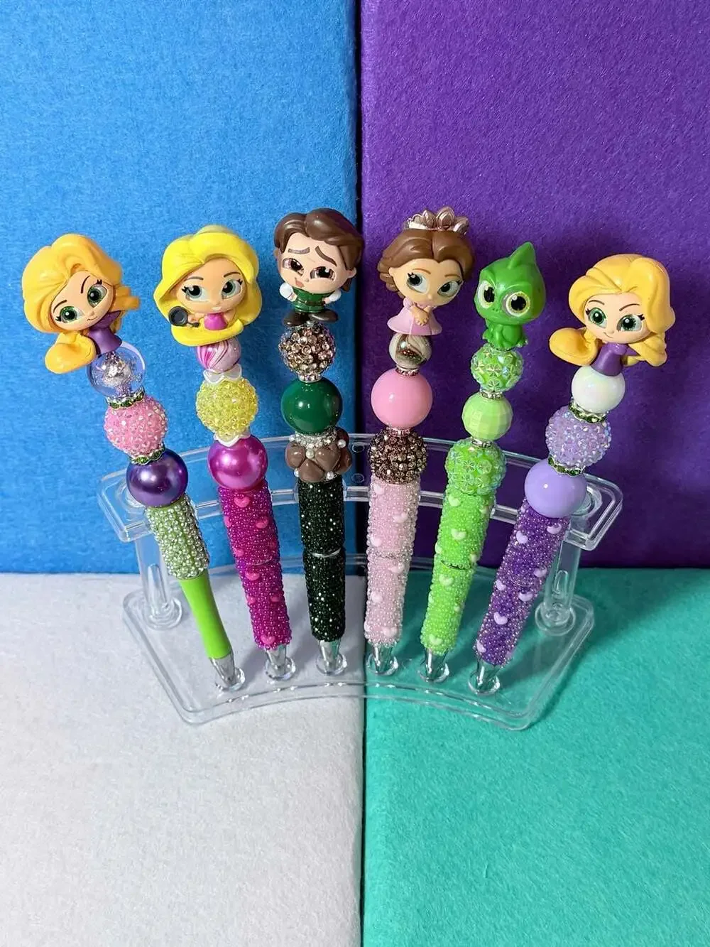 Disney Doorable Handmade Beaded Pens - Custom Made By The Enchanted Hoosier